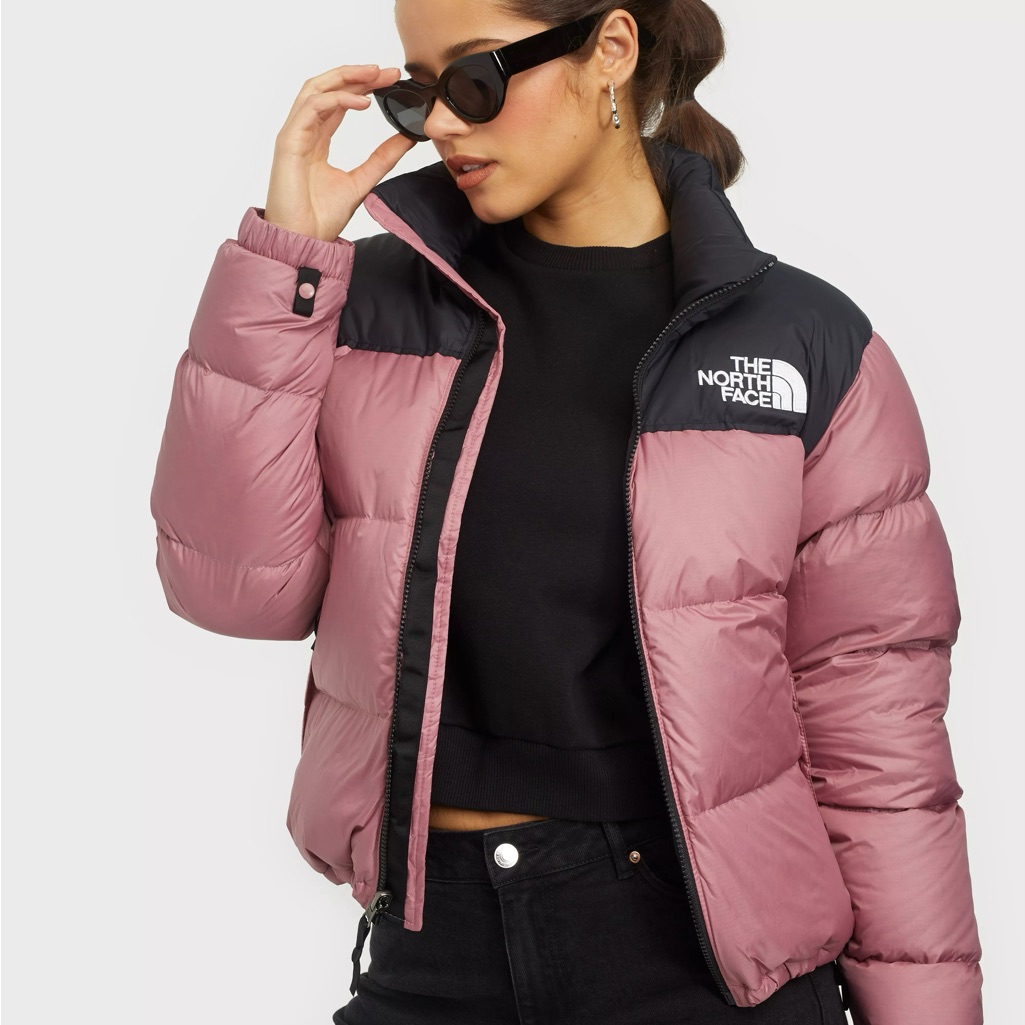 The North Face 1996 Retro Nuptse Jacket In Mesa Rose